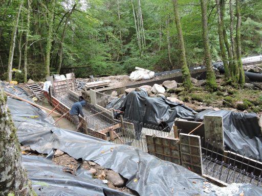 Des travaux de restauration de la continuit&eacute; &eacute;cologique sur le Ran&ccedil;on au Pont d'Ajoux