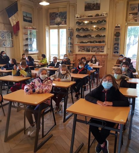 Les &eacute;l&egrave;ves de CM1-CM2 d&eacute;couvrent le M&eacute;morial Citoyen