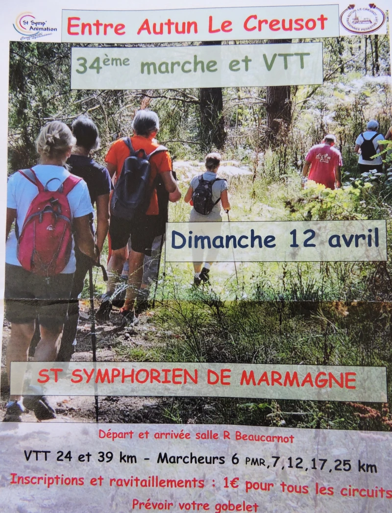 Marche entre Autun et Le Creusot