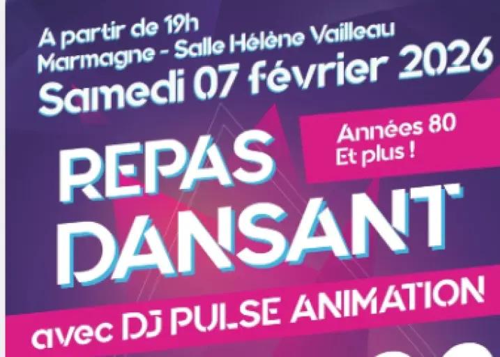 Repas dansant de Marmagne en f&ecirc;tes