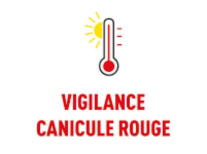 Passage en Vigilance Canicule Rouge