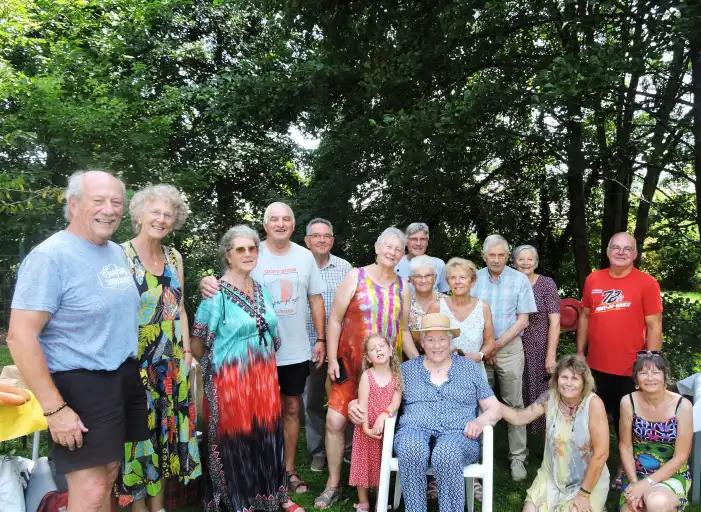 Retrouvailles pour les habitants de l'Ouche &agrave; la Bourgeoise