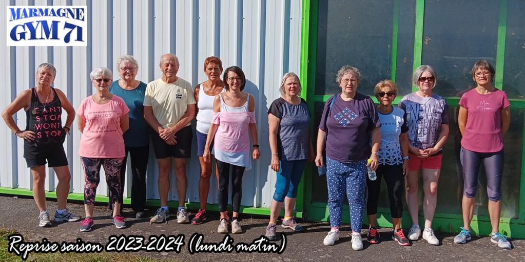 Marmagne Gym 71 a repris ses s&eacute;ances