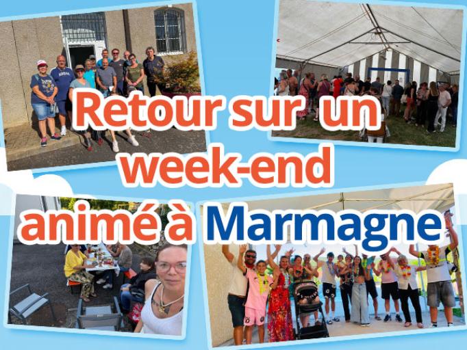 📸 Retour en images sur un weekend anim&eacute; &agrave; Marmagne ! 🌿🎉