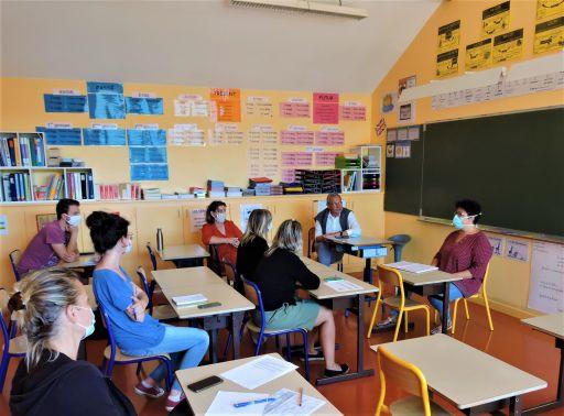 2 nouveaux professeurs des &eacute;coles &agrave; la rentr&eacute;e