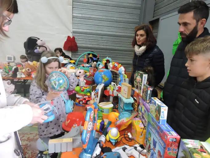 Succ&egrave;s de la bourse aux jouets