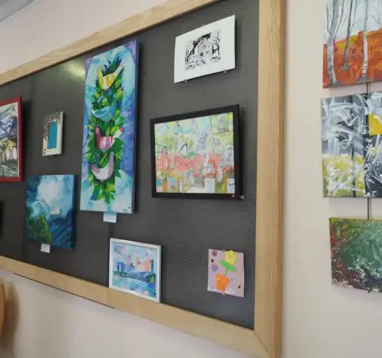 Succ&egrave;s de l&rsquo;exposition de peinture du Trait d&rsquo;Union