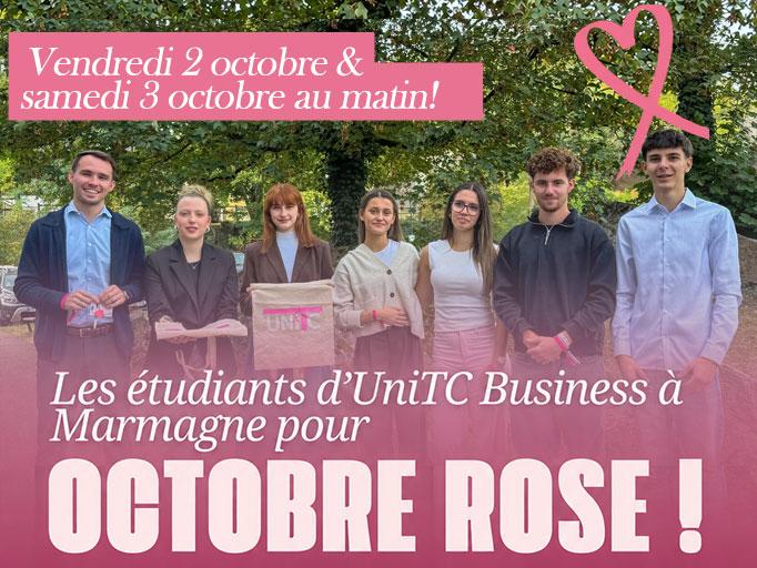 🩷 Octobre Rose : les &eacute;tudiants se mobilisent &agrave; Marmagne !