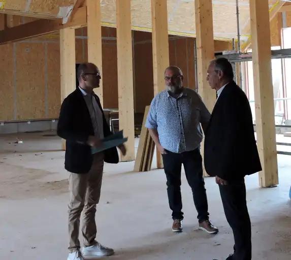 S&eacute;bastien Martin d&eacute;put&eacute; de la circonscription en visite