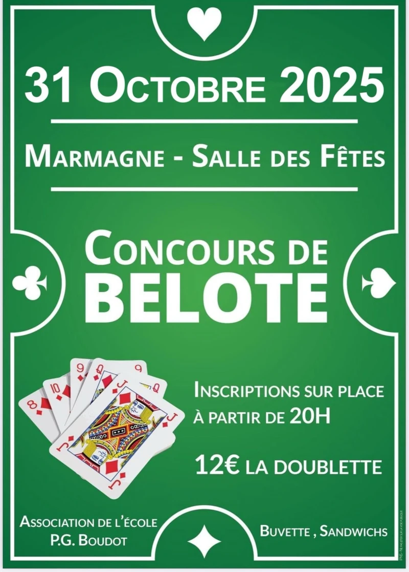 Concours de belote