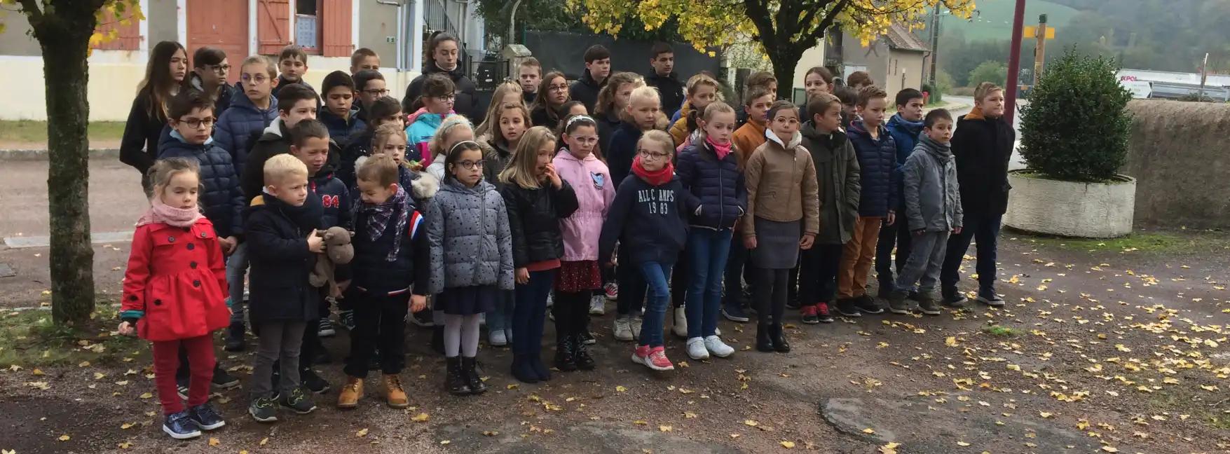 Bonne participation &agrave; la Comm&eacute;moration du 11 novembre
