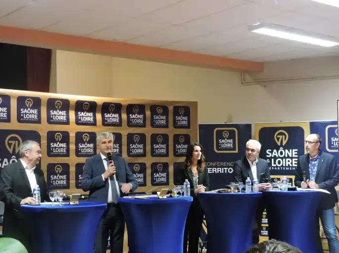 La commune a accueilli une conf&eacute;rence territoriale organis&eacute;e par le d&eacute;partement