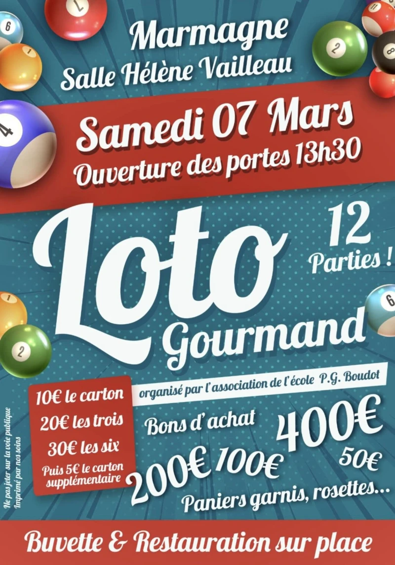 Loto gourmand