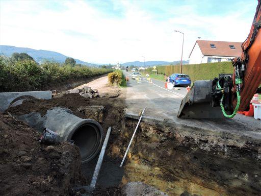Renouvellement des r&eacute;seaux d'eaux us&eacute;es et d'eaux pluviales