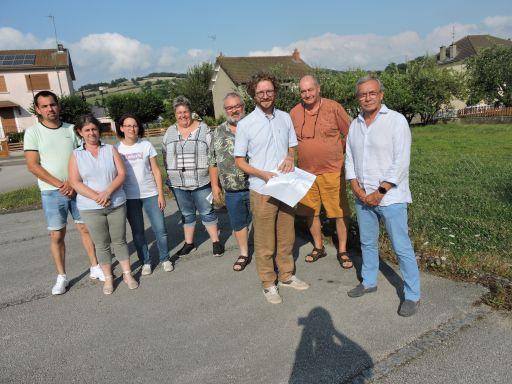 La construction du restaurant scolaire lanc&eacute;e avec l'architecte initial