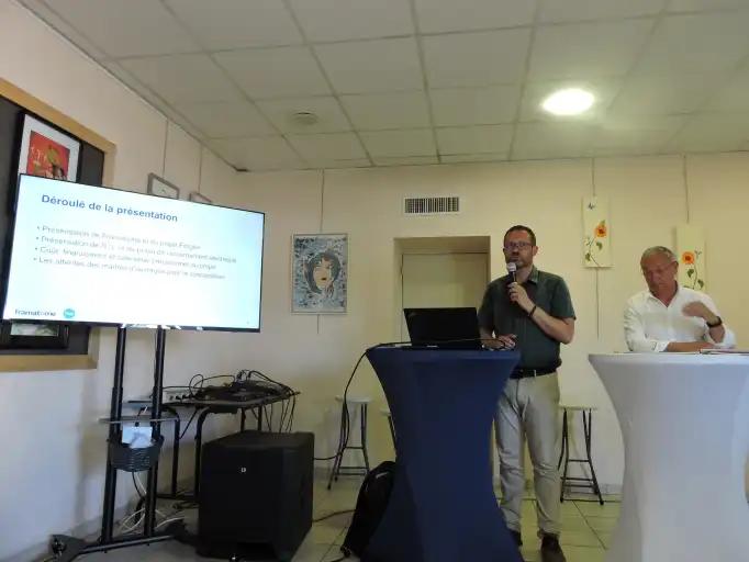 Framatome a pr&eacute;sent&eacute; le projet Forge+ &agrave; Marmagne