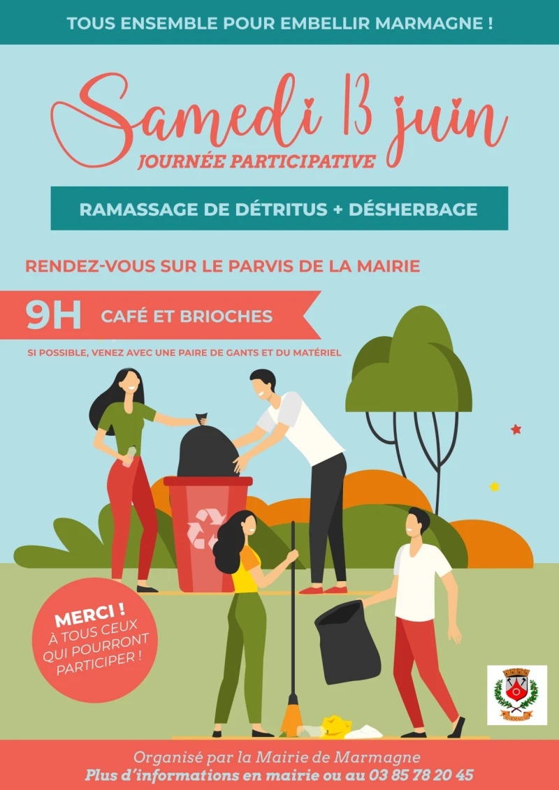 Ensemble, faisons briller Marmagne